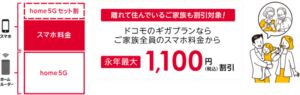 ドコモhome5Gスマホ割