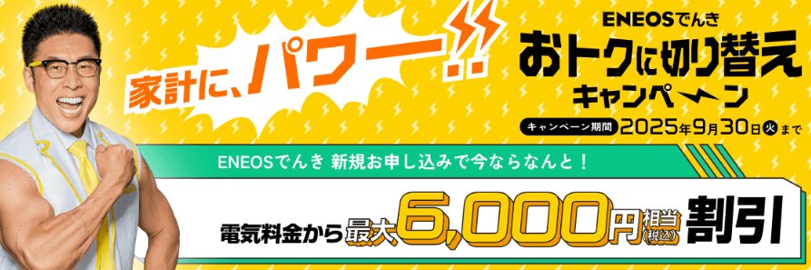 ENEOSでんき キャンペーン