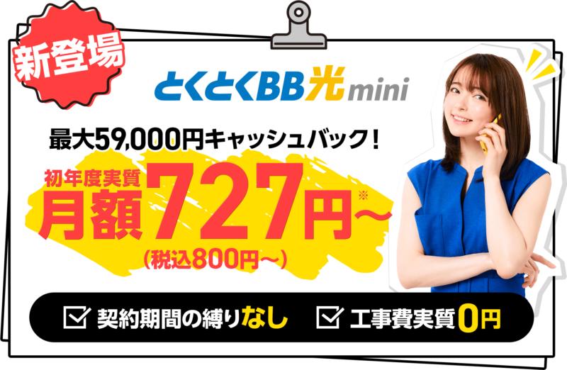 とくとくBB光mini