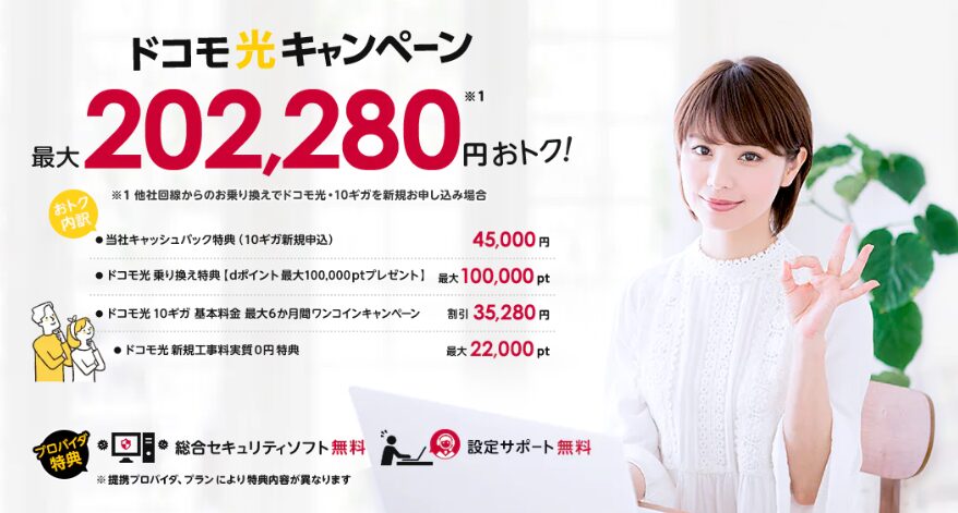 ドコモ光×NNコミュニケーションズ|トップ