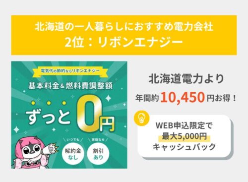 北海道1人暮らし2位
