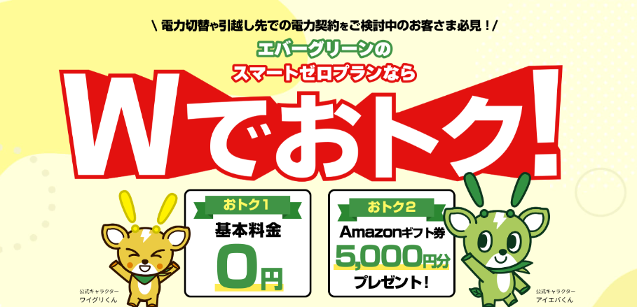 エバーグリーン（スマートゼロプラン）メイン画像