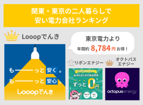 東京二人暮らしランキング