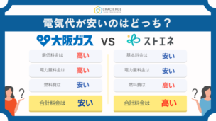 ストエネ 大阪ガス 比較