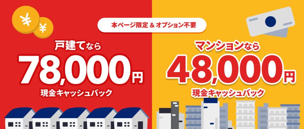 NURO光　高額キャッシュバック