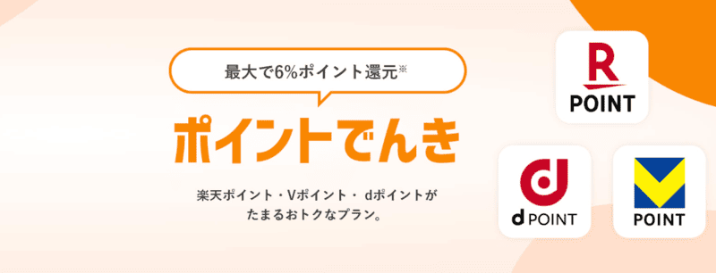 ポイントでんき