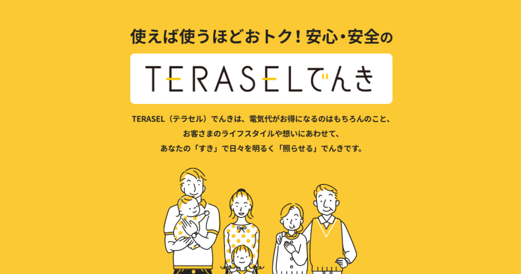 TERASELでんきメイン画像