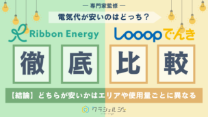 リボンエナジー Looopでんき 比較