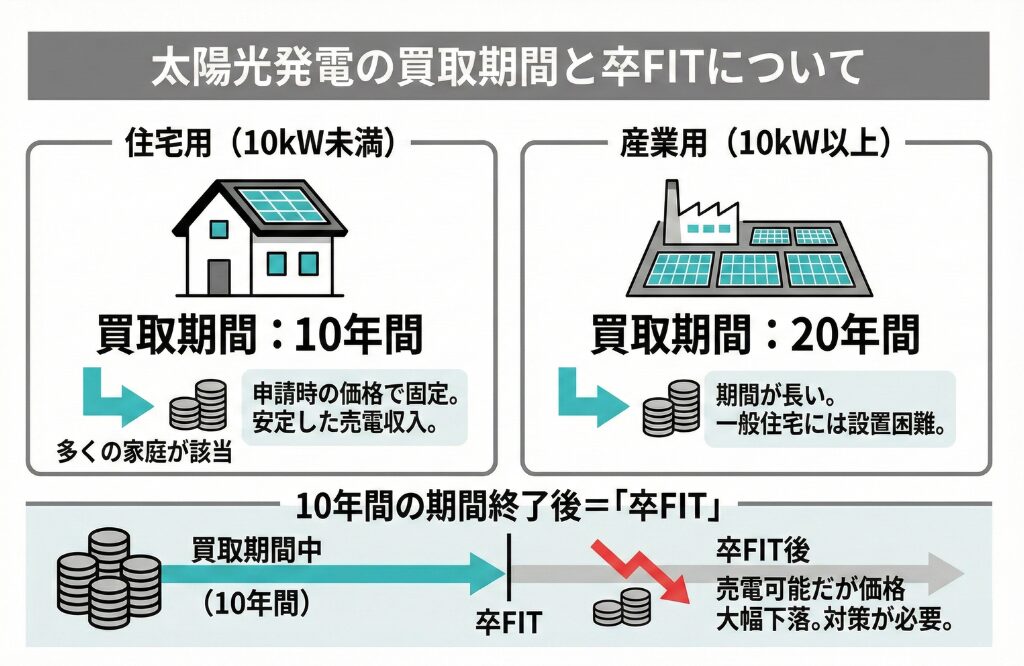 買取機関と卒FIT